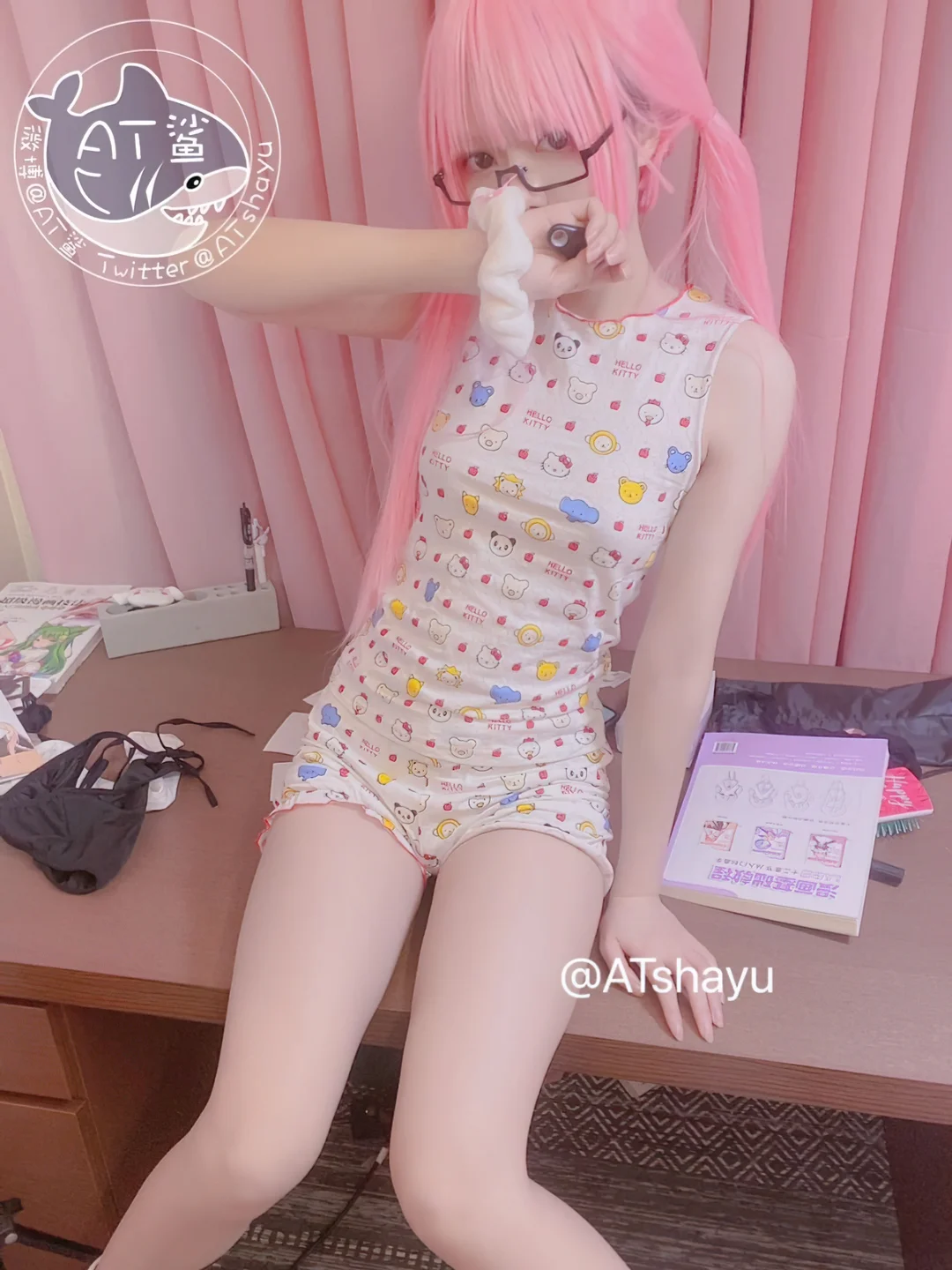 AT鲨 - 居家鲨鲨 [49P-75MB] tg@simisebaisi 【丝足阁】049.webp